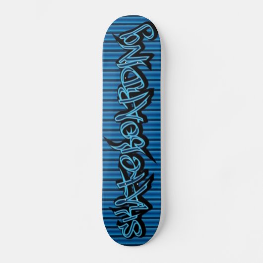 Blauwe skateboarden - Skateboard (Voorkant)