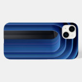 Blauwe Skeet iPhone / iPad hoesje (Achterkant (horizontaal))