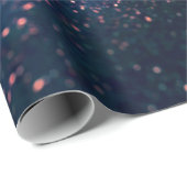 Blauwe skies vol sterren cadeaupapier (Rol Hoek)