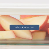 Blauwe Skinny-etiketten van kleefstoffen voor wate Labels (Aangebracht)