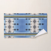 BLAUWE SKYFLOWER DRYSME1 WASDOEK EN BADSET BAD HANDDOEK (Handdoek)