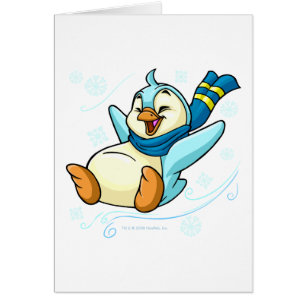 Blauwe sla glijdt over ijs