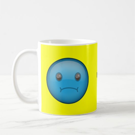 Blauwe sla koffiemok (Links)