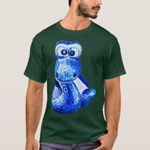 Blauwe slang 3 t-shirt