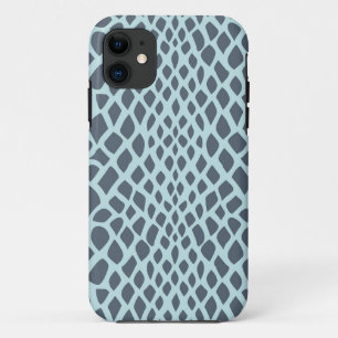 Blauwe slang afdrukken Case-Mate iPhone case