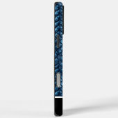 Blauwe slangenhuiden glanzen in zonlicht Case-Mate iPhone case (Achterkant / Rechts)