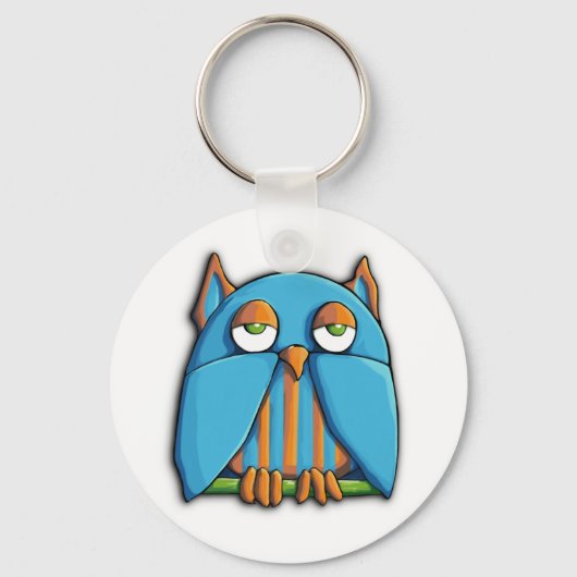 Blauwe Sleutelhanger (Voorkant)