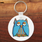 Blauwe Sleutelhanger (Voorkant)