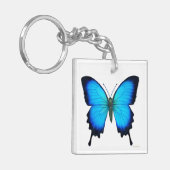 Blauwe Sleutelhanger voor ulysses Butterfly (Voorkant Links)