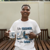 Blauwe Sneakers als vader, als zoon Tri-Blend Shirt