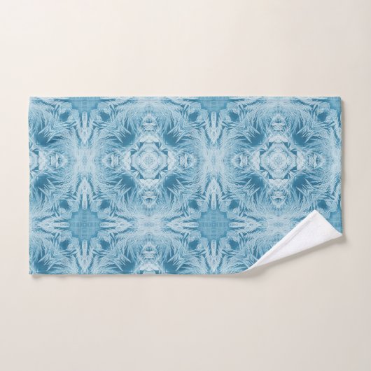 Blauwe Sneeuw 099 2023 Bad Handdoek (Handdoek)