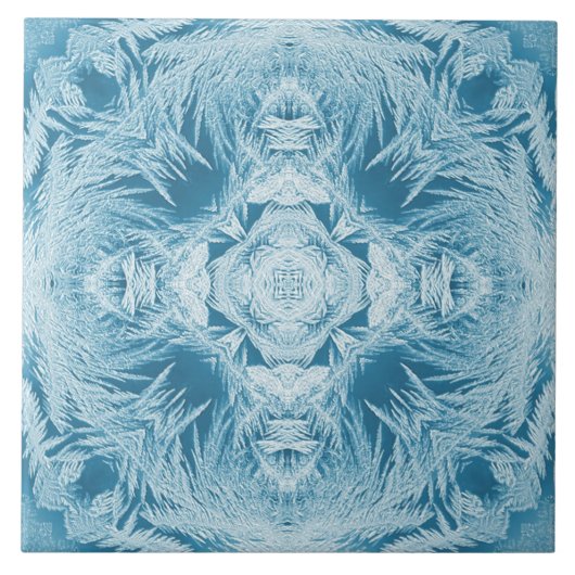 Blauwe Sneeuw 099 2023 Tegeltje (Voorkant)