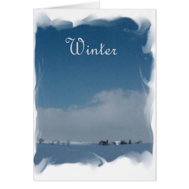 Blauwe sneeuwdag (Voorkant)