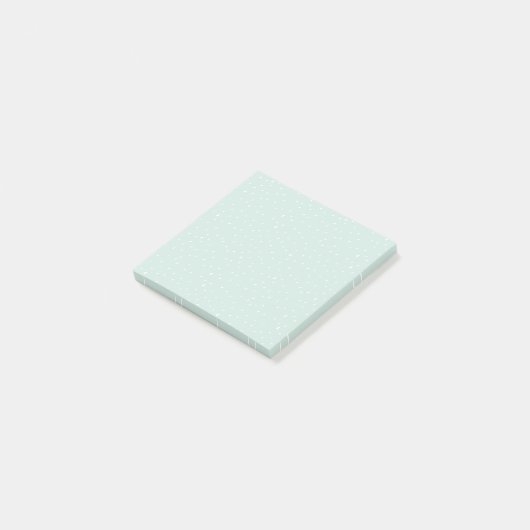 Blauwe sneeuwkraag Post-it® notes 10,2 x 7,6 (Schuin)
