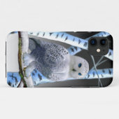 BLAUWE SNEEUWL Case-Mate iPhone CASE (Achterkant (horizontaal))