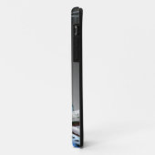 Blauwe sneeuwuil Case-Mate iPhone case (Achterkant/links)