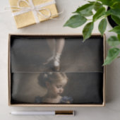 Blauwe Sneeuwvlok Balletprinses Tissuepapier (Geschenk)