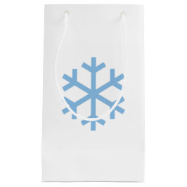 Blauwe Sneeuwvlok Kerstcadeautas Klein Cadeauzakje