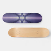 Blauwe Sneeuwvlok Skateboard (Horizontaal)