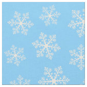 Blauwe sneeuwvlok stof (Close Up)