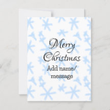 Blauwe sneeuwvlokken Kerstpatroon sneeuwpatroon