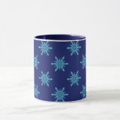 Blauwe Sneeuwvlokken Kunstmok Kop (Midden)