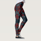 Blauwe Sneeuwvlokken  Leggings (Rechts)