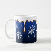 Blauwe Sneeuwvlokken Mok (Links)