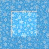 Blauwe sneeuwvlokken stof (Delen)