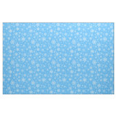 Blauwe sneeuwvlokken stof (Fat Quarter)