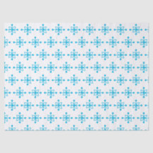 Blauwe sneeuwvlokken