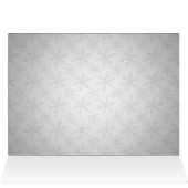 blauwe sneeuwvlokken wintertrouwtafel - zitkaart (Binnen Horizontaal (Boven))