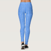 Blauwe snoepjes strepen leggings (Achterkant)