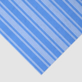 Blauwe snoepjes strepen tissuepapier (Detail)