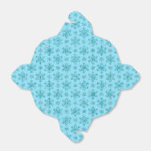 Blauwe Snowflakes-PARTIJ FAVOR BOXES, neem uit Bedankdoosjes (Uitgevouwen)