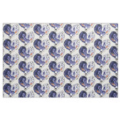 Blauwe snuggle Bunny Love Rabbit Heart Design Cute Stof (Fat Quarter)