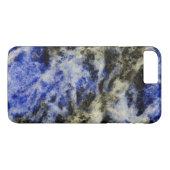 Blauwe Sodaliet Case-Mate iPhone Case (Achterkant (Horizontaal))
