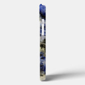 Blauwe Sodaliet Case-Mate iPhone Case (Achterkant / Links)