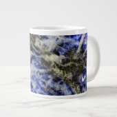 Blauwe Sodaliet Grote Koffiekop (Voorkant rechts)