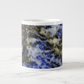 Blauwe Sodaliet Grote Koffiekop (Voorkant)
