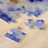 Blauwe Sodaliet Legpuzzel (Zijkant)