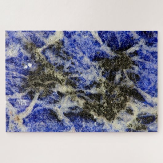 Blauwe Sodaliet Legpuzzel (Horizontaal)