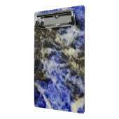 Blauwe Sodaliet Mini Klembord (Angled2)