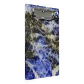 Blauwe Sodaliet Mini Klembord (Schuin)
