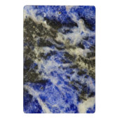 Blauwe Sodaliet Mini Klembord (Achterkant)