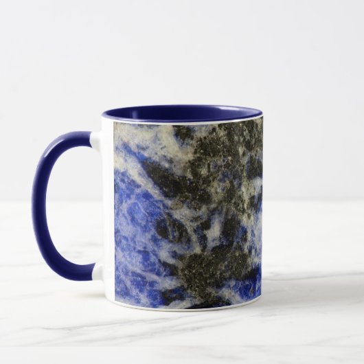 Blauwe Sodaliet Mok (Links)