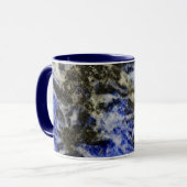 Blauwe Sodaliet Mok (Voorkant links)