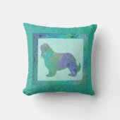 Blauwe Spaniel Kussen (Voorkant)