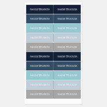 Blauwe speciale naam Schoolwaterdichte kleding