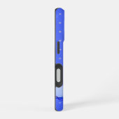 Blauwe speldjes iPhone 16 hoesje (Rechterkant)